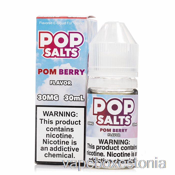 Vape Box Estonia Pom Berry - Pop Soolad - 30ml 50mg